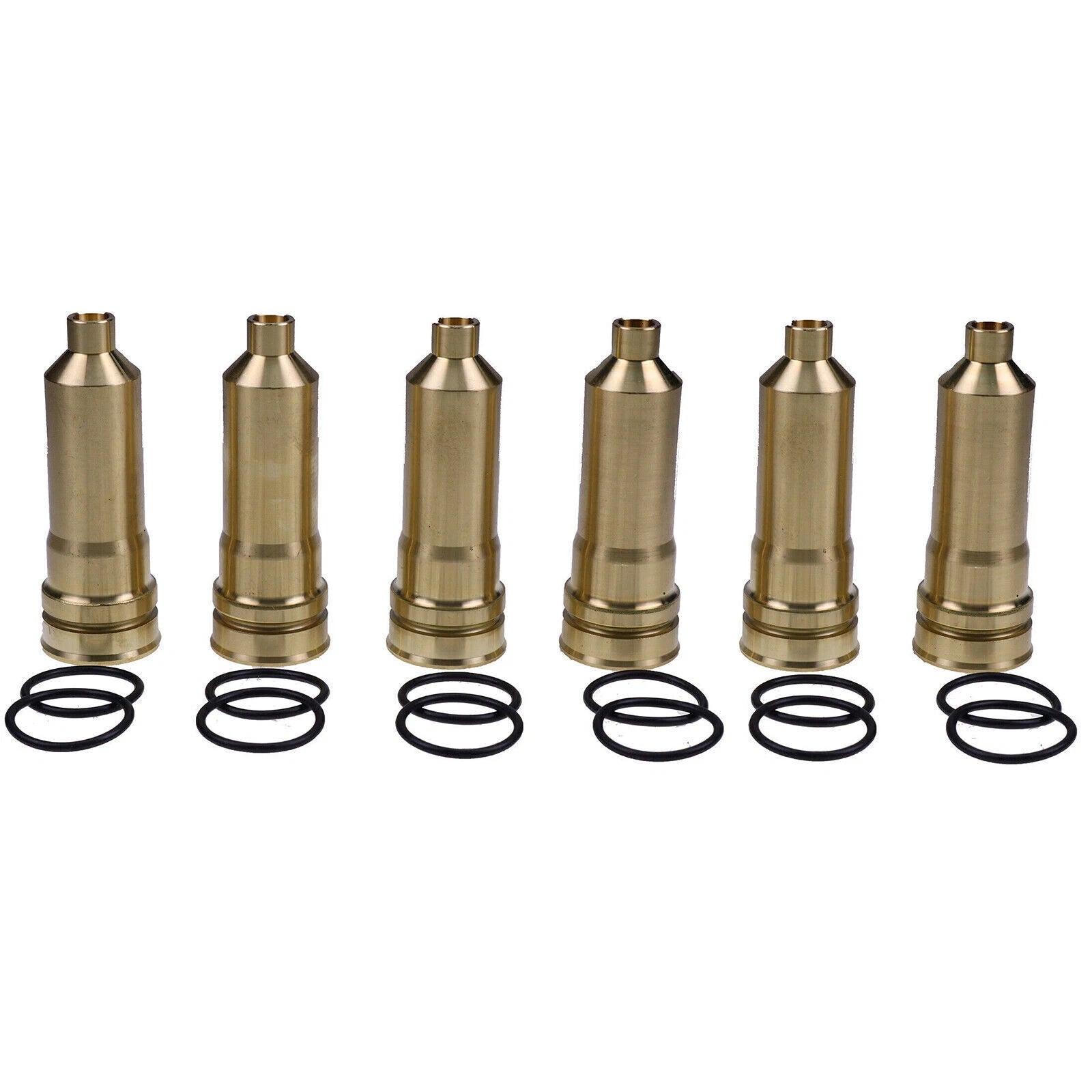 6x Injector Sleeve 8-97606661-0 8980184620 For Isuzu Engine 6hk1