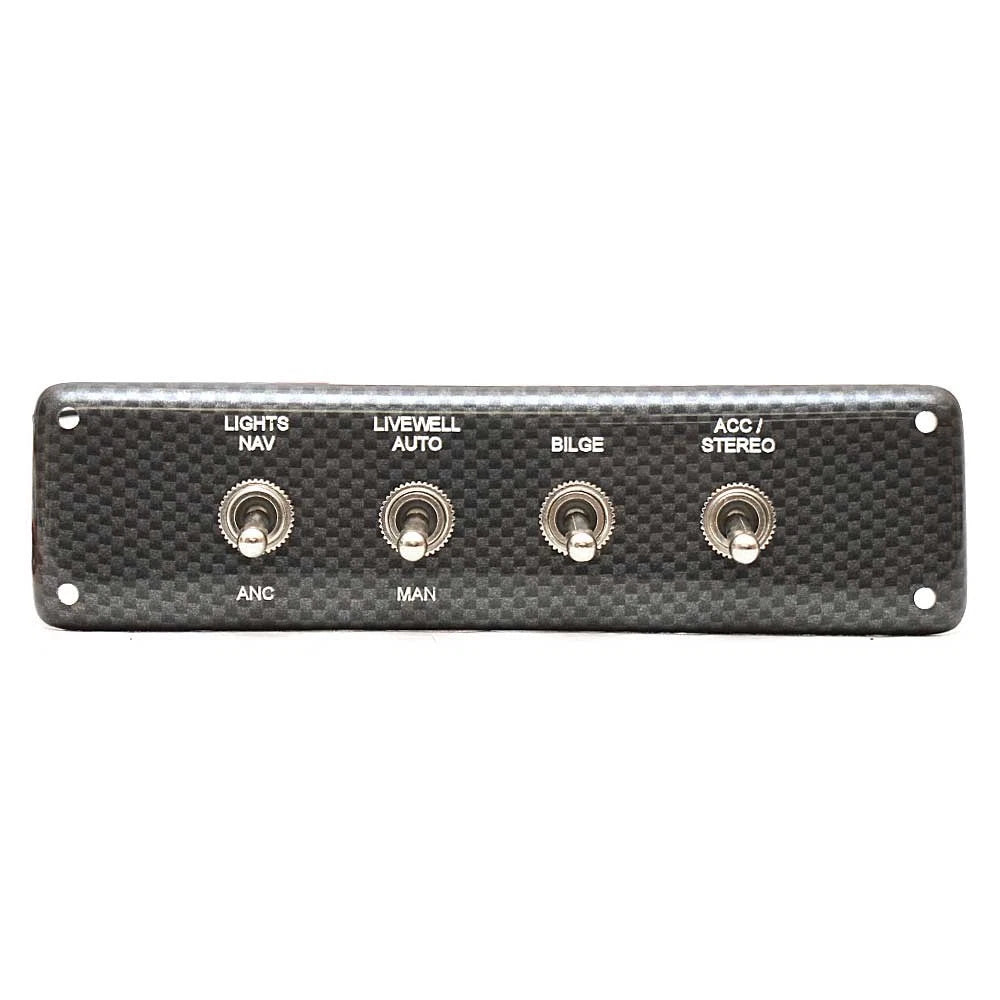 Lund Fishing Boat Switch Panel | Toggle