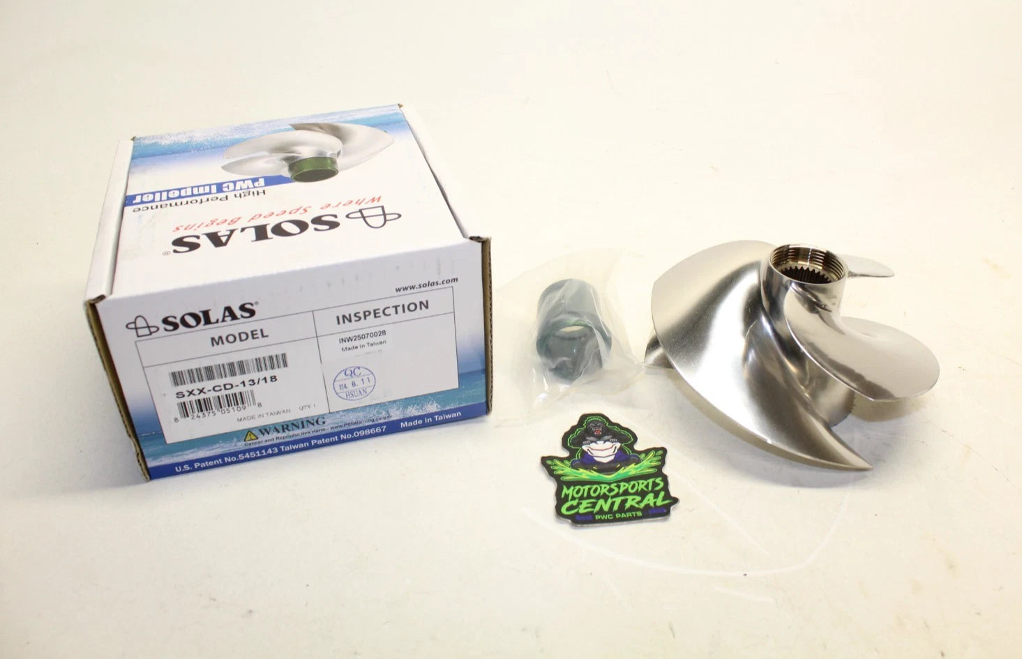 New Solas Seadoo 300 Impeller Sxx-cd-13/18 Rxp Rxt Gtx Ltd 2016-2025