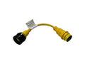 Marinco 121a Pigtail Adapter 50a 125V Male To 30a | Hook & Hull Co