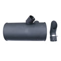 Muffler Silence At155323 4687844 For John Deere | Hook & Hull Co