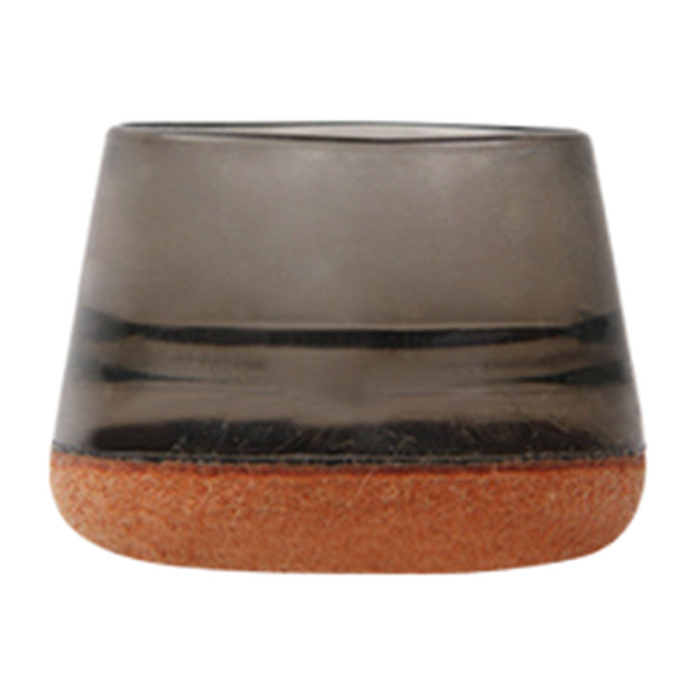 TPR Fishing Rod End Cap Non-Slip Felt Interior