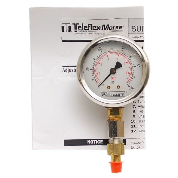 Teleflex / BayStar Boat Pressure Adjustment Gauge HA5443 | Power Purge