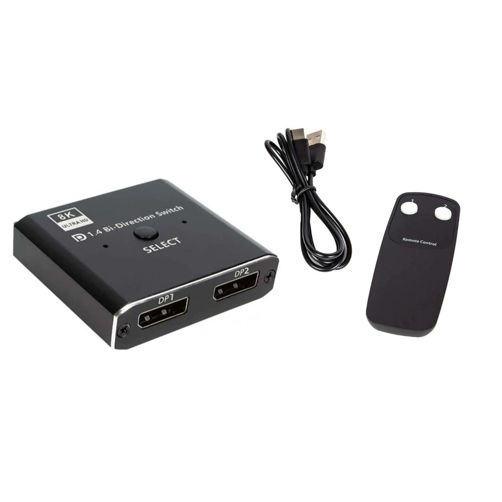 Displayport Switch Dp 1.4 Bi-directional Switcher 2x1 1x2 8k For Tv