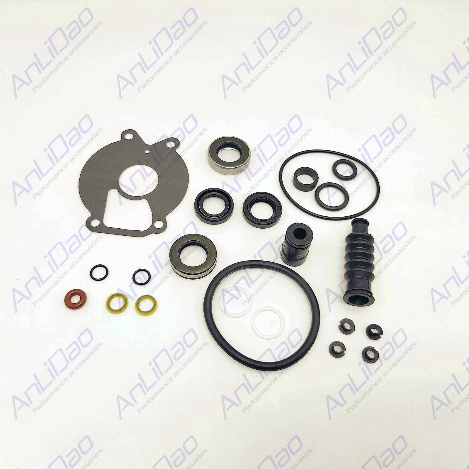 Fits Mercury 18HP-25HP Lower Unit Foot Gearcase Seal Kit 1984 & Up 26-85090A2