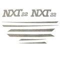 MasterCraft Boat Brand Decals 7501606 NXT22 Charcoal Gray by MasterCraft