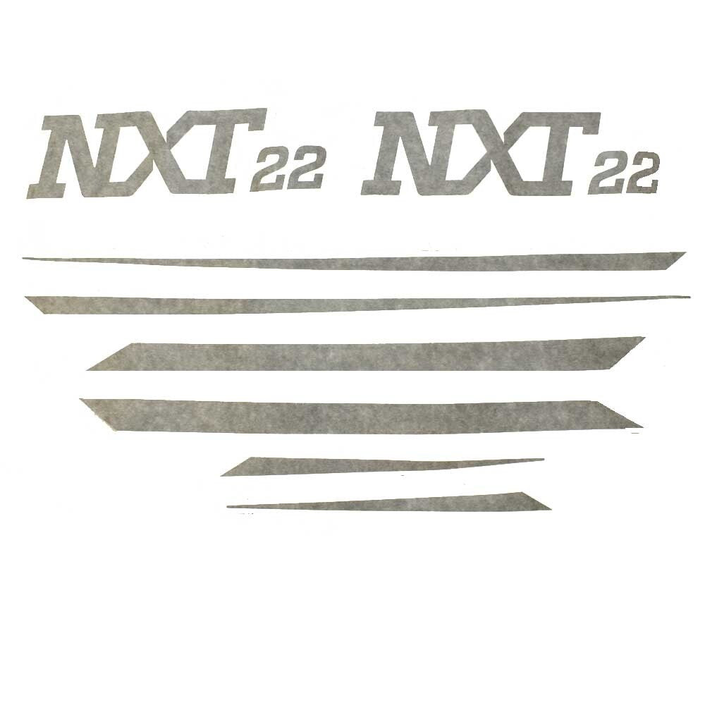MasterCraft Boat Brand Decals 7501606 NXT22 Charcoal Gray by MasterCraft