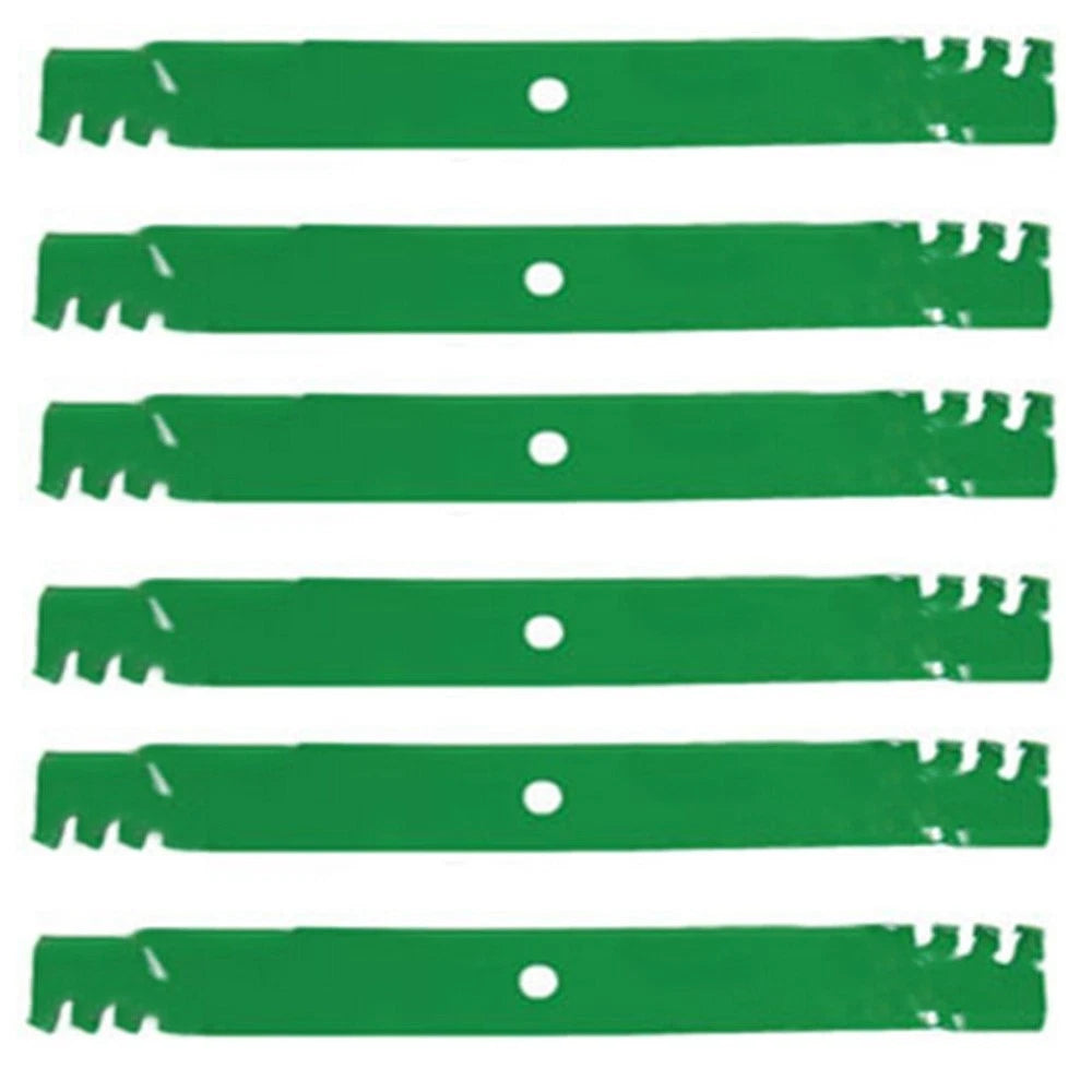 6 Pack Blades Fits John Deere Am102401 Am38314 M141786 M80783