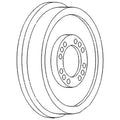 Drum 827707m1 Fits Massey Ferguson 230 235 240 240s 241 245 30 3165