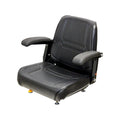 High Back Comfort Ride Seat With Flip-up Armrests Fits Scag Zero Turn