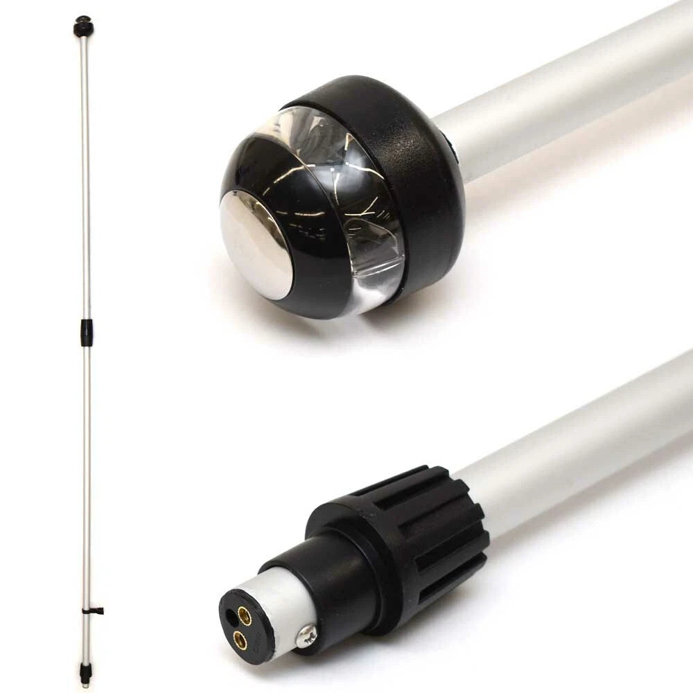 Aqua Signal Boat All-round Stern Light 22726-1 | Folding Pole 72 Inch