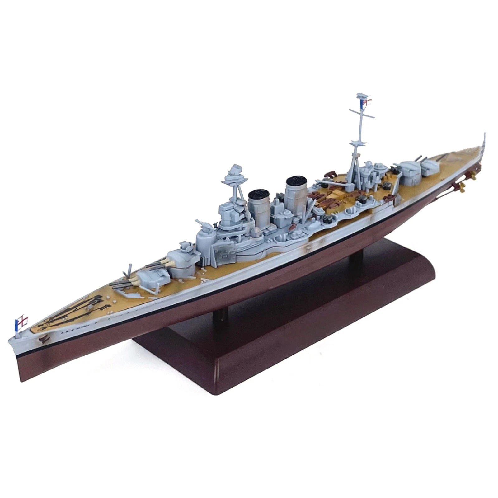 26.5cm Diecast 1/1000 United Kingdom Hms Hood Battlecruiser Model