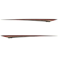 Larson Boat Graphic Decal Set of 2 Red by Larson