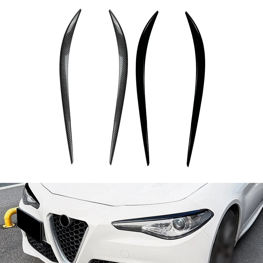 Headlight Eyelid Cover Compatible With For Alfa Romeo For Giulia 2015+