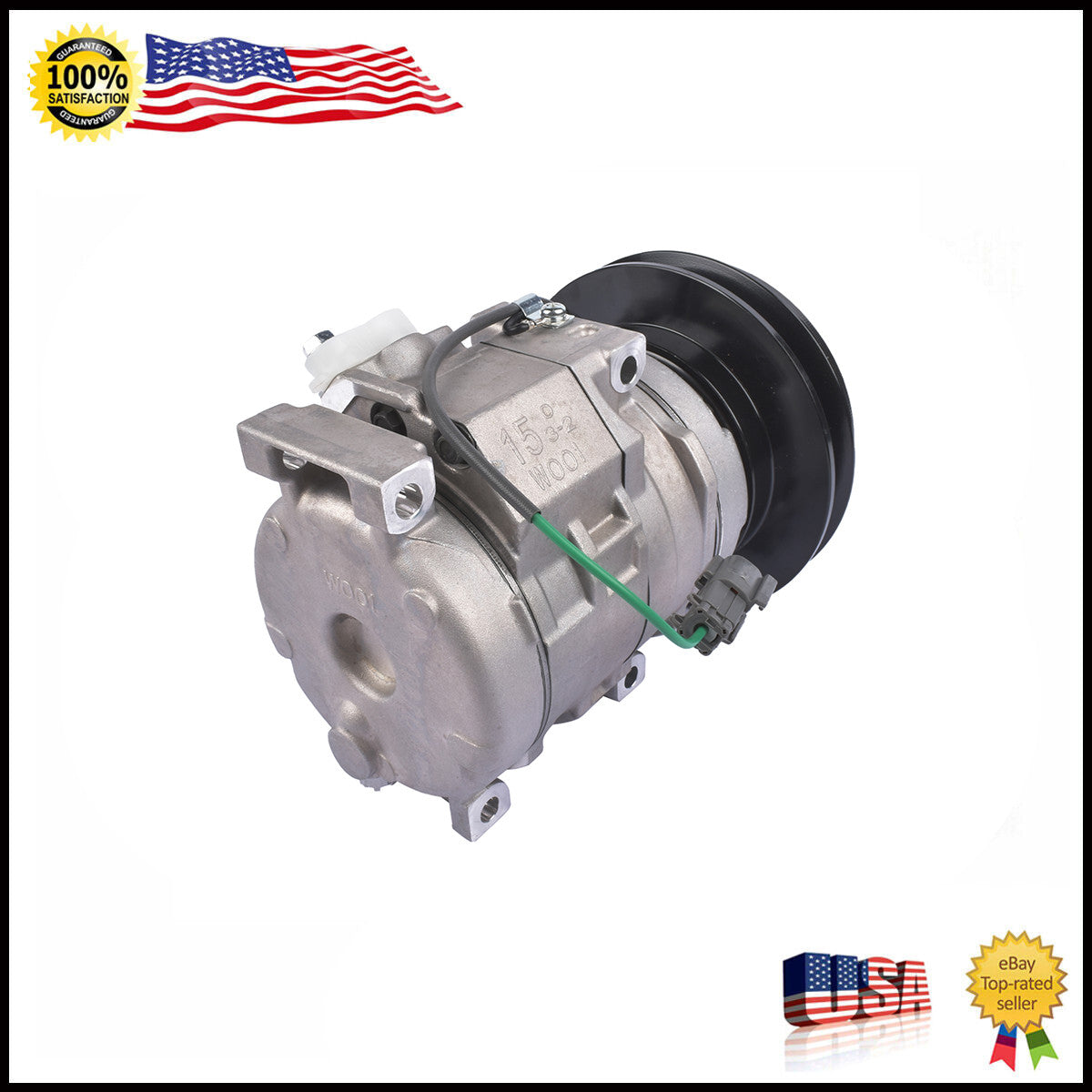 A/C Compressor 4436025 for John Deere Excavators by John Deere