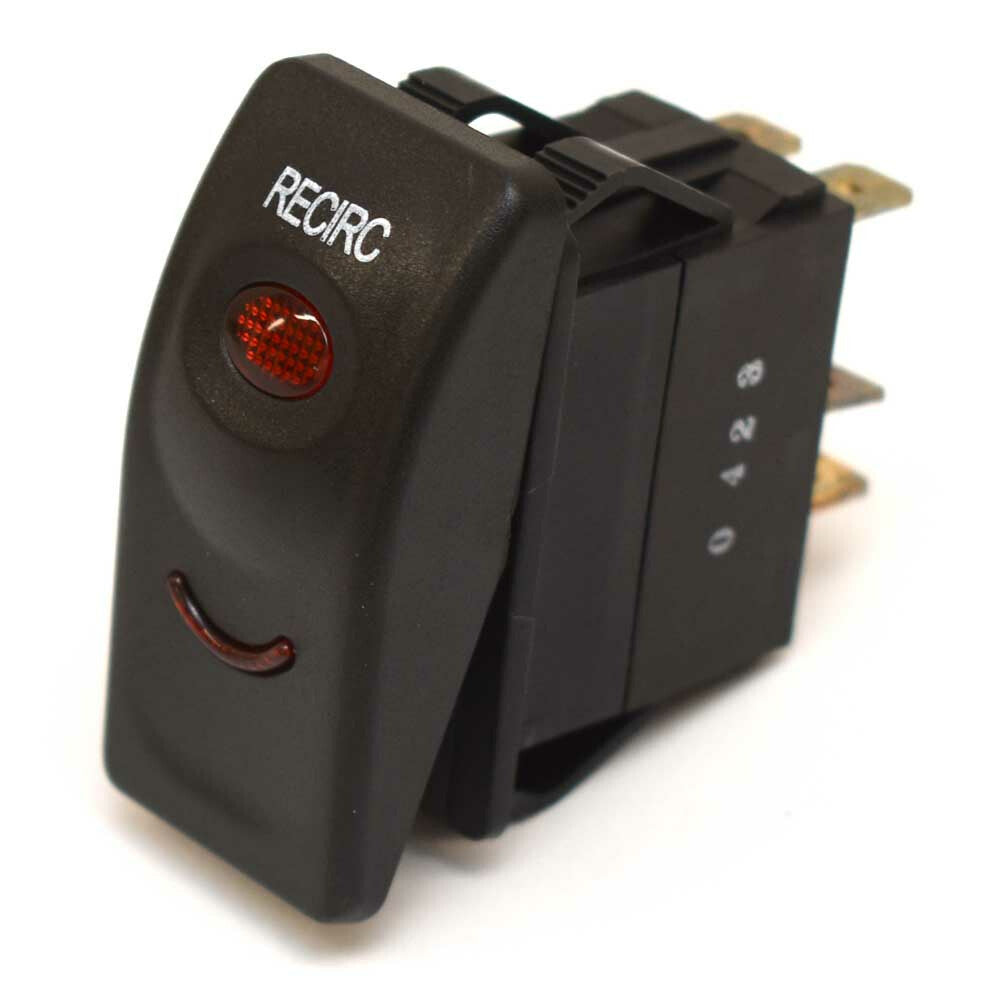 DNA On/Off Boat Rocker Switch Red by DNA