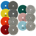 4 Inch Dry Polishing Pads for Stone Surfaces