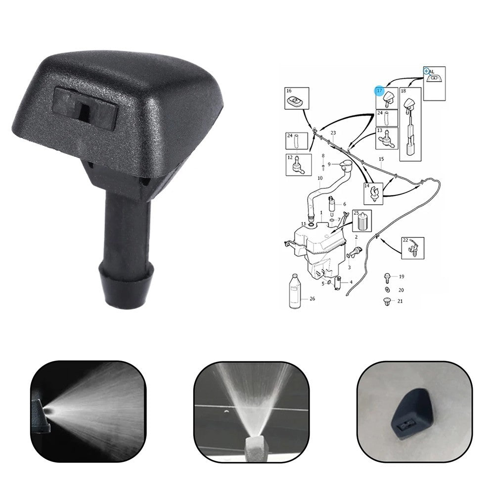 12V Wiper Nozzle Replacement Car Accessory