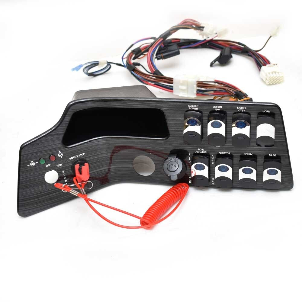 Lund Boat Switch Panel 16 x 5 3/8 Inch Black by Lund