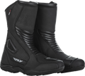 Fly Racing Milepost Boots Black Us 9 Street Motorcycle Footwear