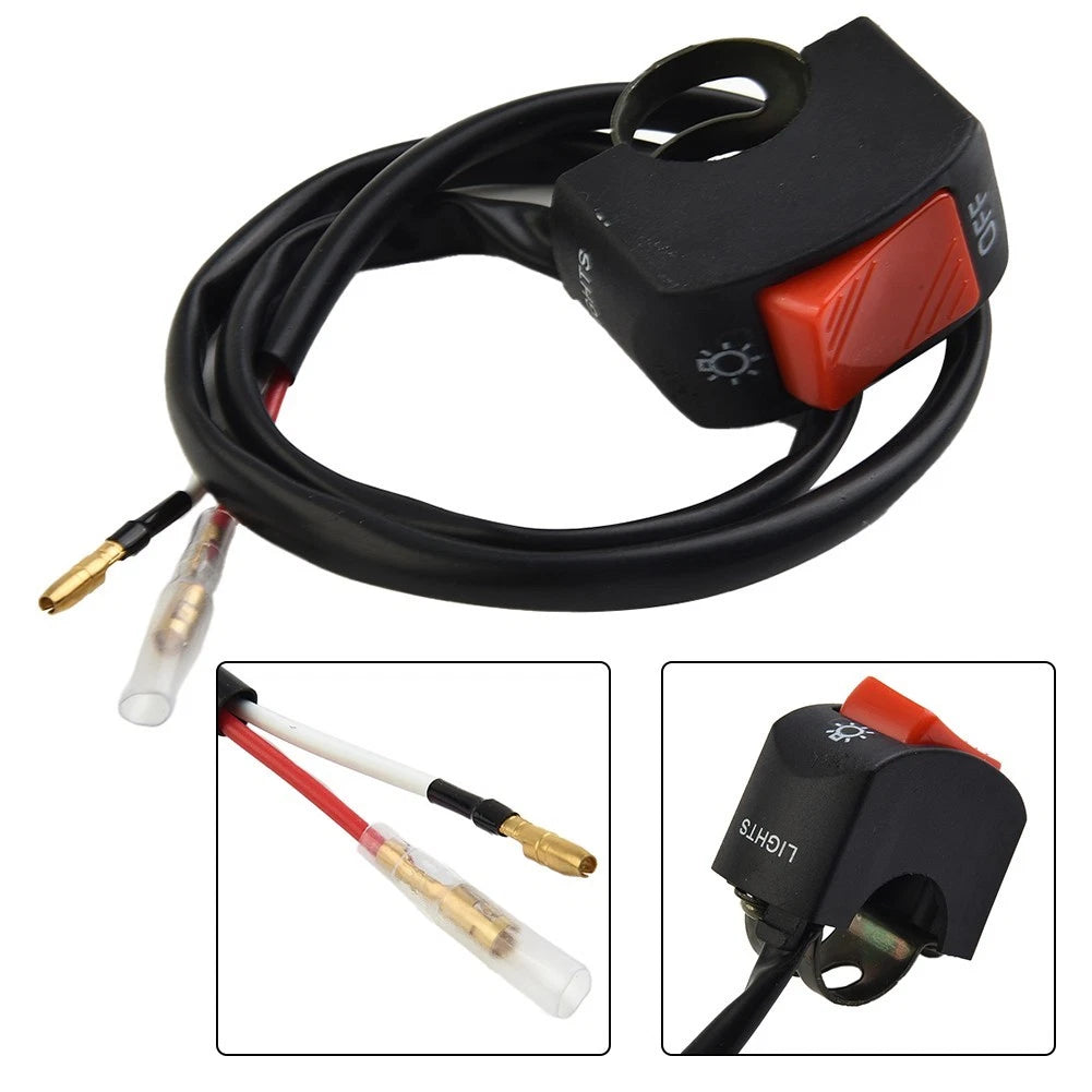 Motorcycle Handlebar 7/8 Inch On Off Switch | Hook & Hull Co