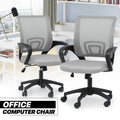 Adjustable Height Ergonomic Desk Chair - Light Grey