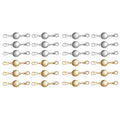 Set Magnetic Extension Chain Jewelry Clasp For Necklace Bracelets