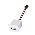 USB Female Power Connector with Cable
