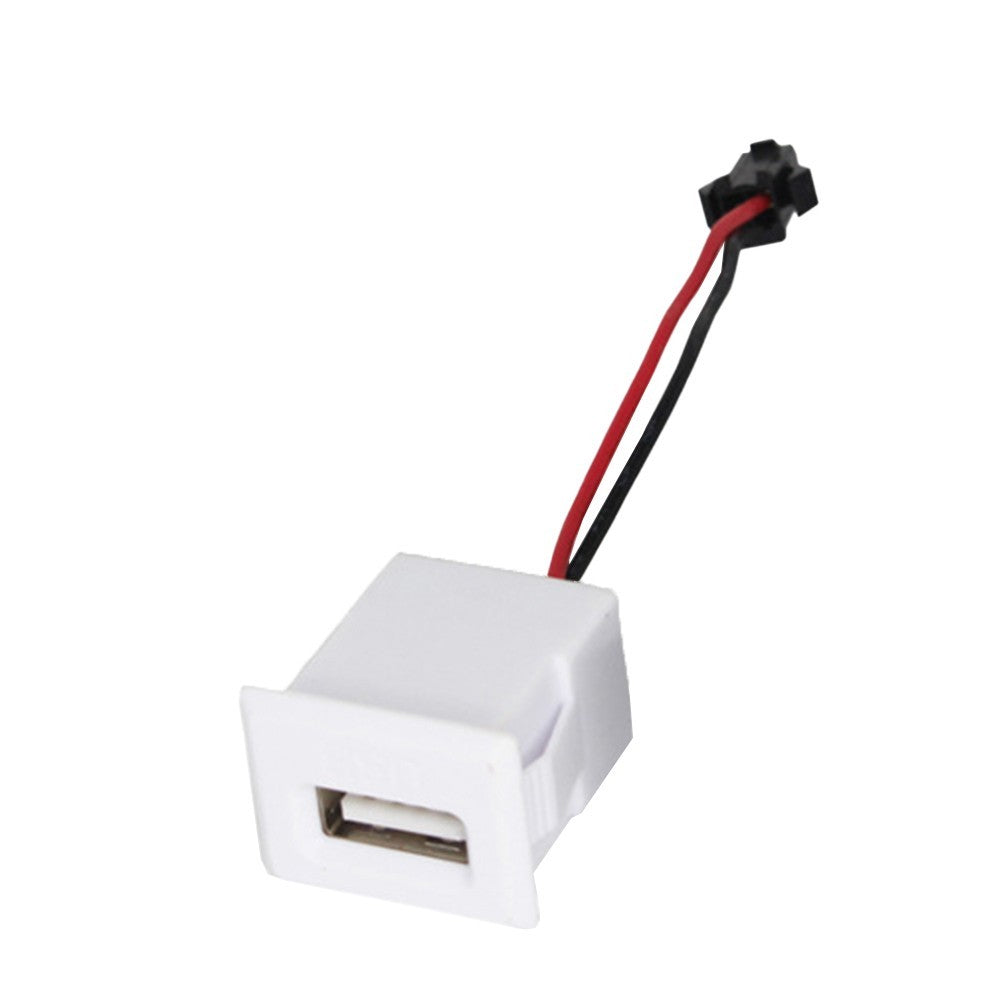 USB Female Power Connector with Cable
