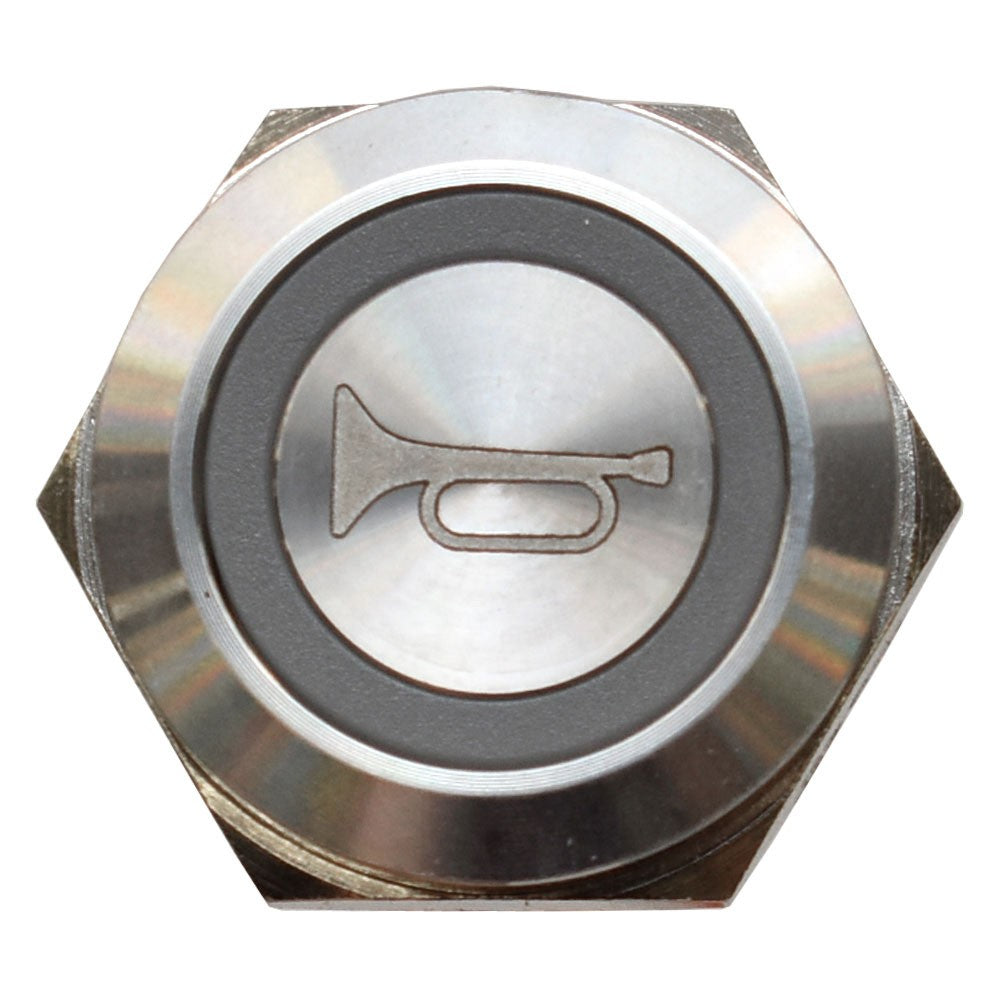 Gen3 Boat Horn Push Button Switch 3936106-D | Momentary On-Off 1 InchO