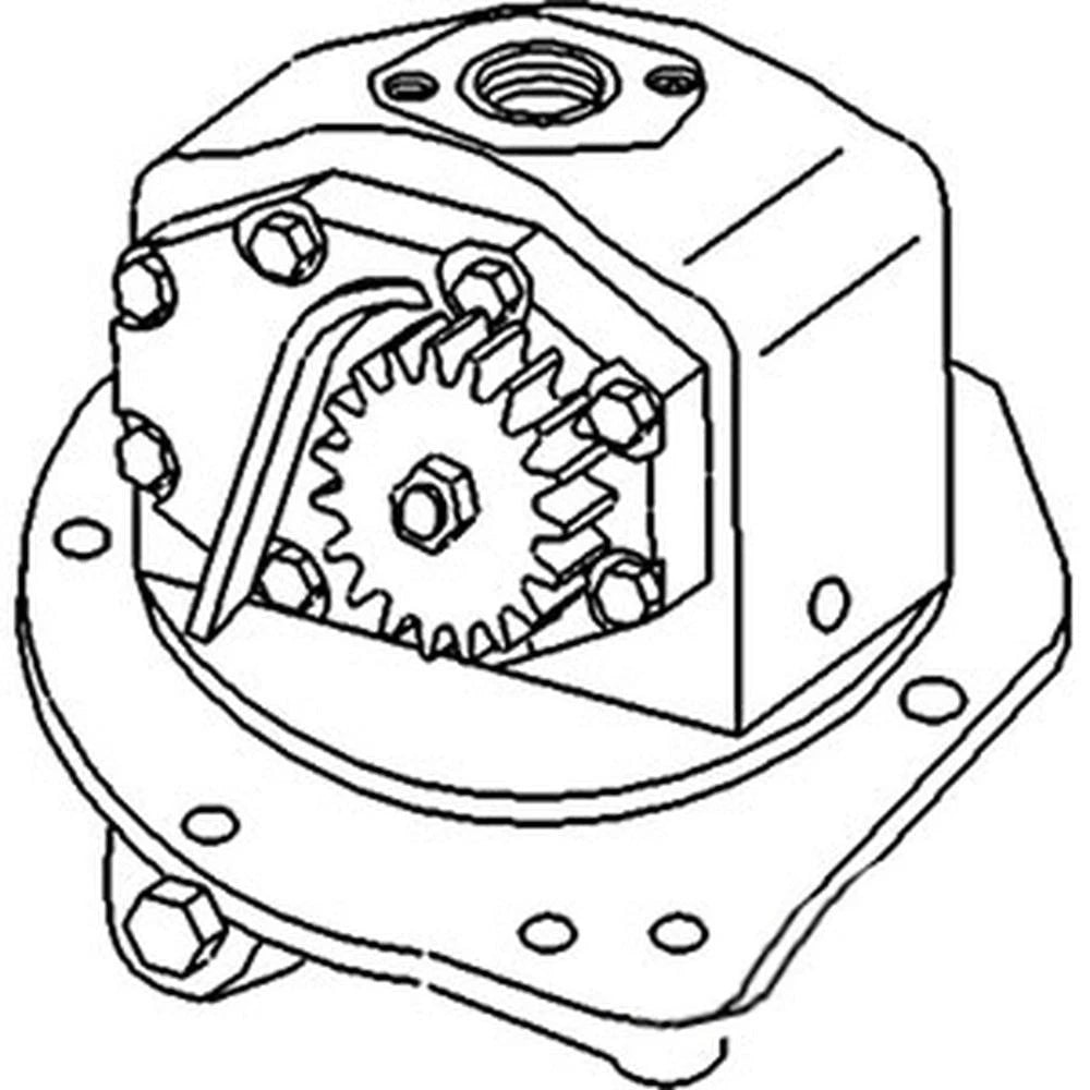 Main Hydraulic Pump Fits 5100 5200 7000 7100 7200 81826808 D2nn600b