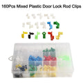 Wide Range Of Compatibility Plastic Door Lock Rod Clip Fasteners