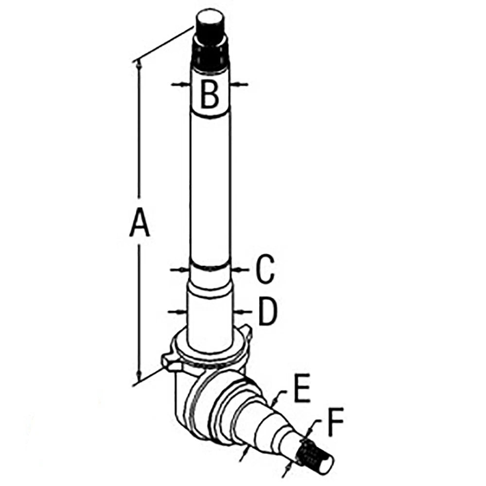 Amc9nn3106b Spindle - Left Hand