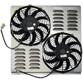 Z40098 Dual 10" Electric Fan & Shroud - 18 3/8 X 19 X 2 5/8