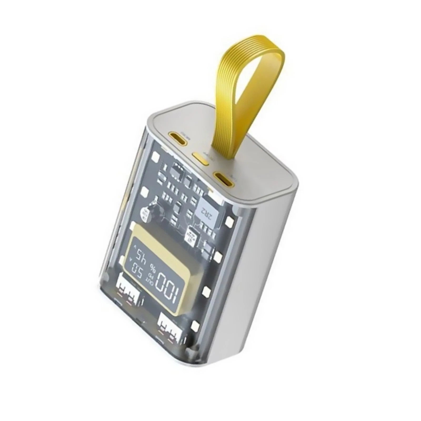 Micro+type-c 3x18650 Battery Lcd Display Power Bank Case Charger Box