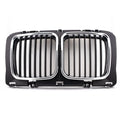 For Bmw E34 5 Series 1987-1992 Front Center Grill With Chrome Trim