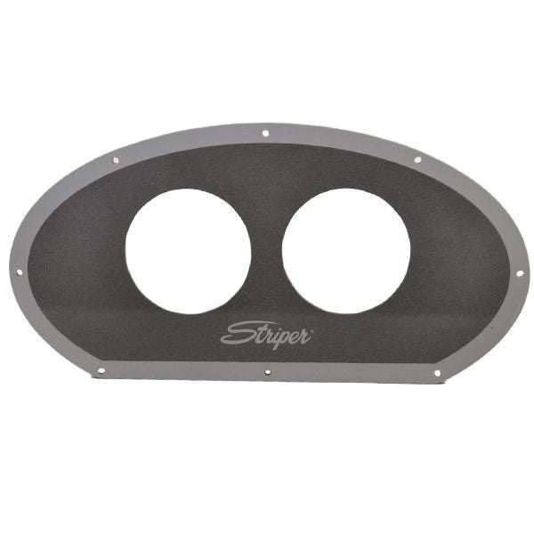 Striper 21CC Boat Blank Gauge Panel 0311910 Gray Plastic by Striper