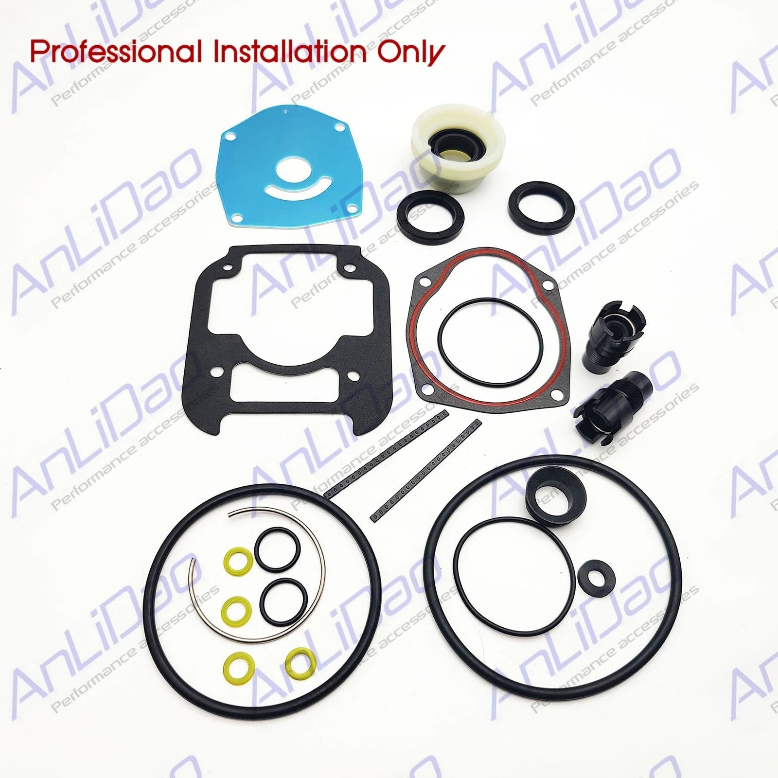 Repl Mercury Mariner 175-450hp Outboard Gearcase Seal Kit 8m0142979