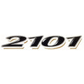Larson Boat Decal Sticker 2101 Black 11 1/4 x 2 Inch by Larson