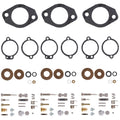 3x For Mercury 65-90-115-150h<wbr/>p Inlines Carburetor Repair Kit