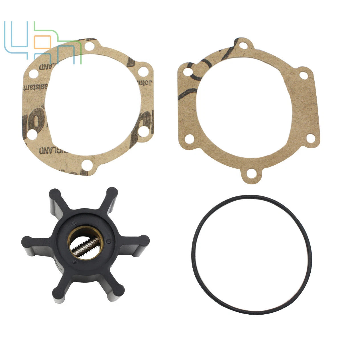 Water Pump Impeller Kit For Johnson 09-1026b Jabsco 673-0001 Perkins