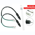 For 2 Pcs Rear Brake Light Switch Cable Wire Spring Kit For Dirt Bike