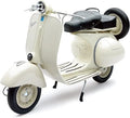 Newray Die Cast Model Vespa 150 Vl1t Off White Cream, Scale 1:6