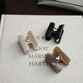 H Shape Heart Design Claw Clip for Mini
