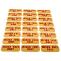 MIXED FUEL ONLY Weatherproof Vinyl Decal for Gas Oil Mix Tank Sticker