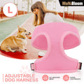 Adjustable Control Dog Harness - Pink