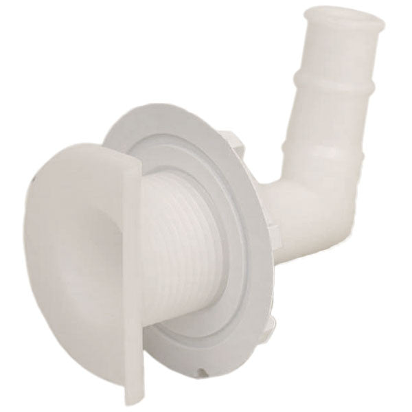 Marine East Boat Thru Hull Elbow Fitting 7310W-R L-Flange 3/4 Inch by Marine East