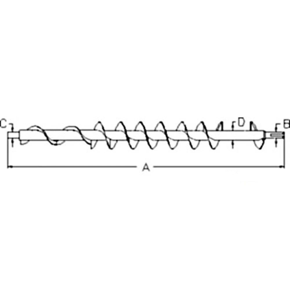 Amah202959 Rear Bottom Bin Cross Auger