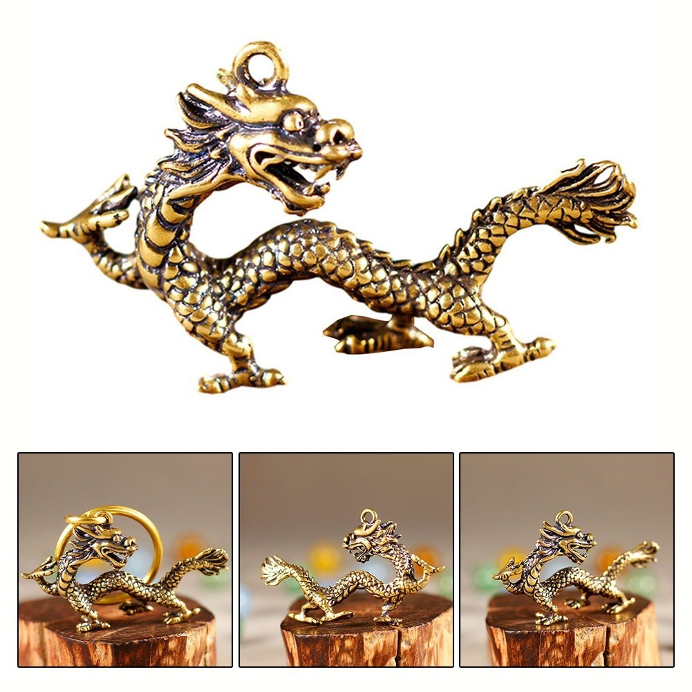 Bronze Dragon Ornament for Home