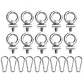 Awning Track Rings Camping Setup Comprehensive Package Solid 304